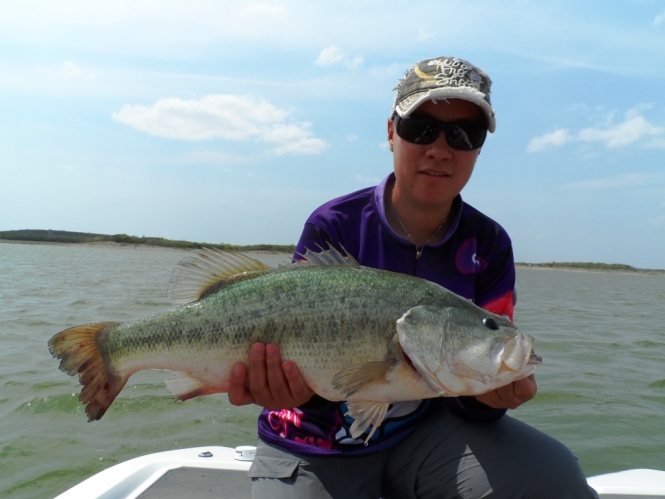 Campor el Mirador Presa Marte R. Gomez Sugar lake bass lobina