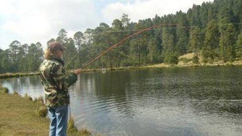 Cayo otra buena trucha en La Cienega