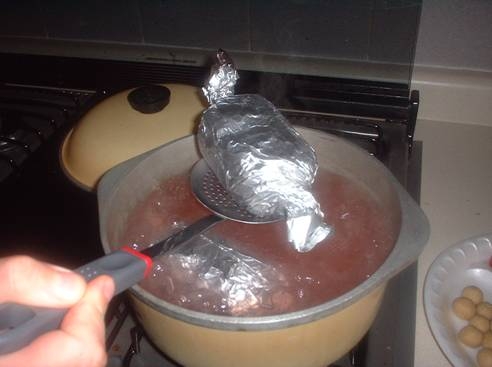 Preparando Boilies, carnada para Carpa