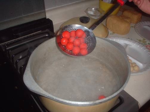 Preparando Boilies, carnada para Carpa