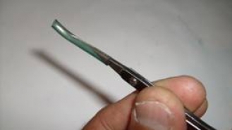 Atando un Acocil, para la pesca de trucha