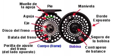 Los Carretes para pesca con Mosca