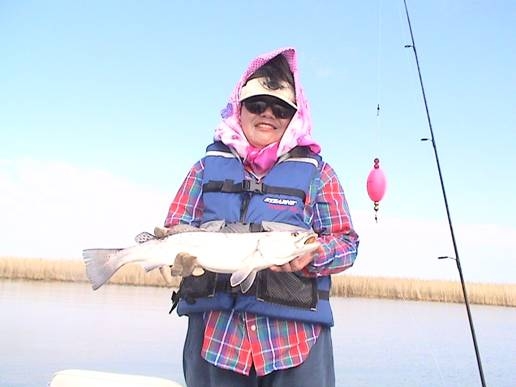 La pesca de la Trucha Pinta del Golfo