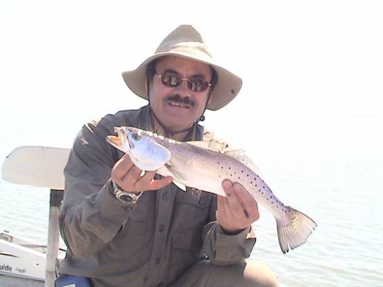 La pesca de la Trucha Pinta del Golfo