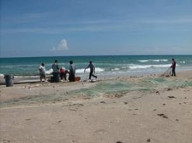Pescando en Barra de Caballos