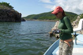 Si existe la 'Mina de la lobina' en Aguamilpa Si existe la 'Mina de la lobina' en Aguamilpa