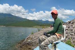 Si existe la 'Mina de la lobina' en Aguamilpa Si existe la 'Mina de la lobina' en Aguamilpa