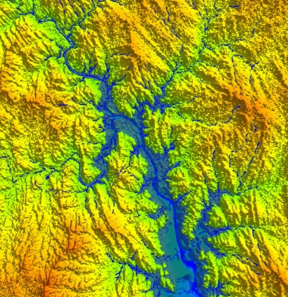Mapa Presa Falcón
