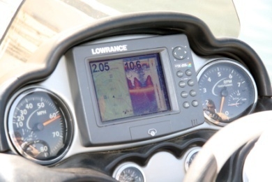 tablero Triton sonar lowrance