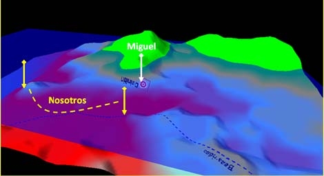 presa falcon tridemensional