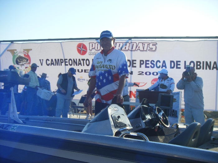Campeonato mundial de lobina 2009, El Cuchillo Nuevo León Yamamoto