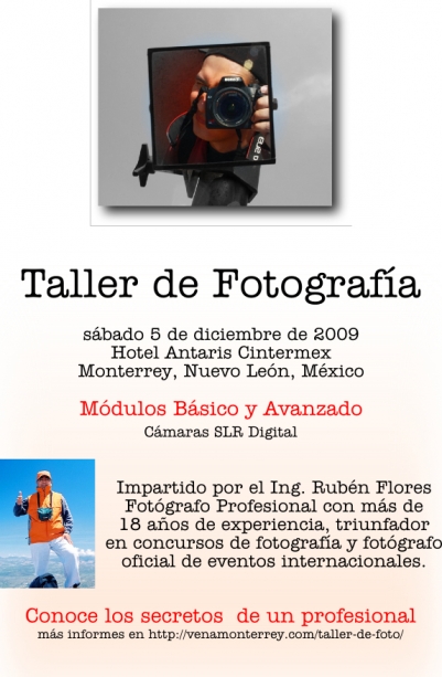 Taller de fotografía Outdoor Rubén Flores