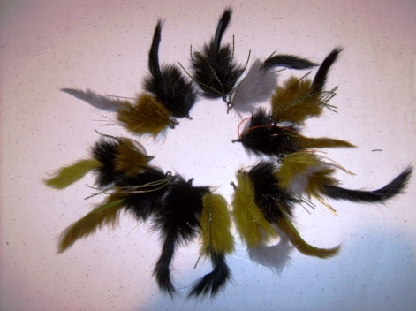 leech para pesca con mosca de lobina
