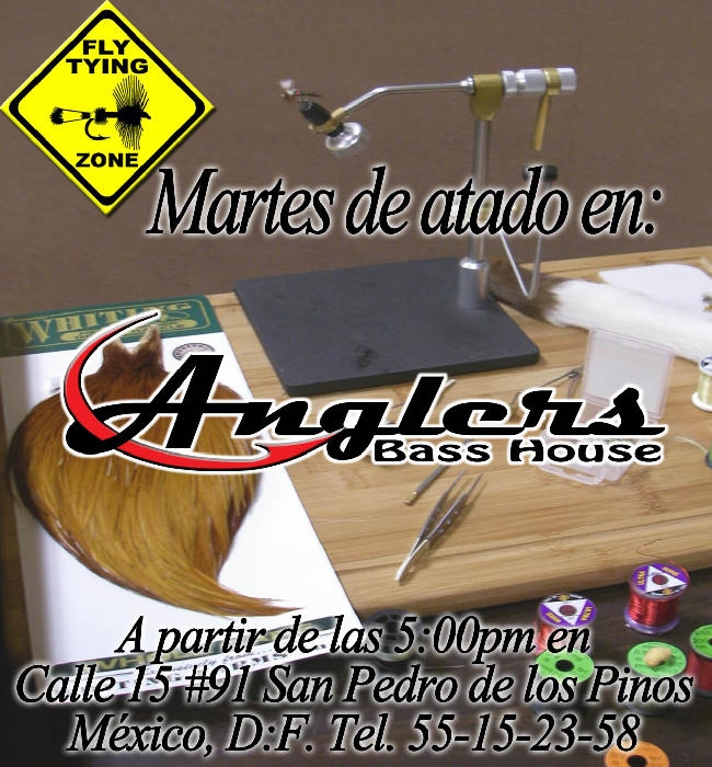 Anglers bass house atado fly fishing Anglers bass house atado fly fishing