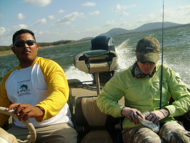 Oscar, excelente guía de El Salto Lodge