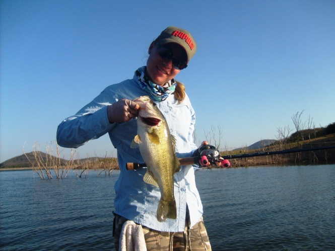 Pescando lobinas con cranckbait