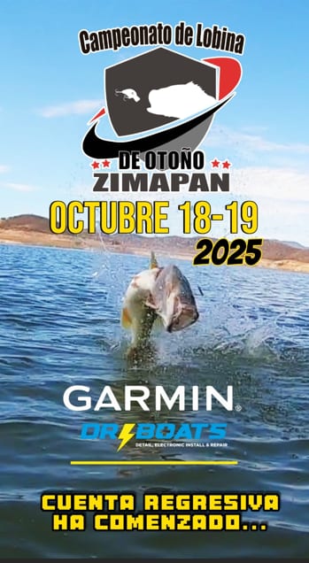 Campeonato de Pesca de LOBINA Otoño Zimapan 2025.