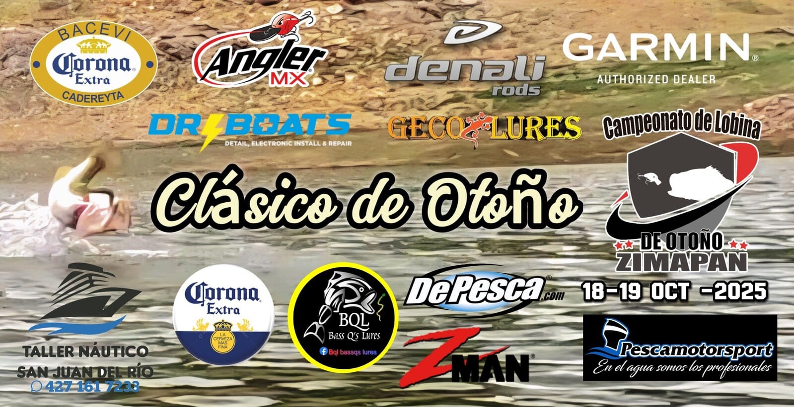 Campeonato de Pesca de LOBINA Otoño Zimapan 2025.