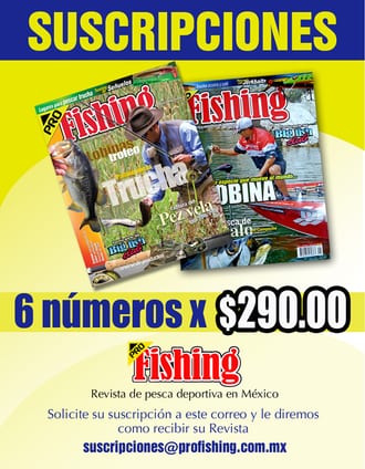 Suscripciones a la Revista Pro Fishing