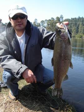 Reporte de la pesca en la Cienega